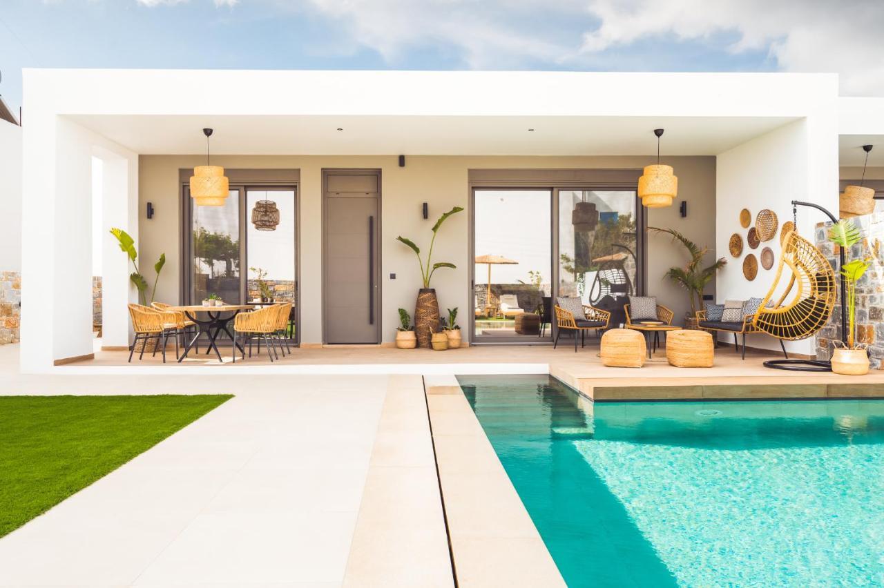 Nagia Luxury Family Villas อนาลิปซี ภายนอก รูปภาพ
