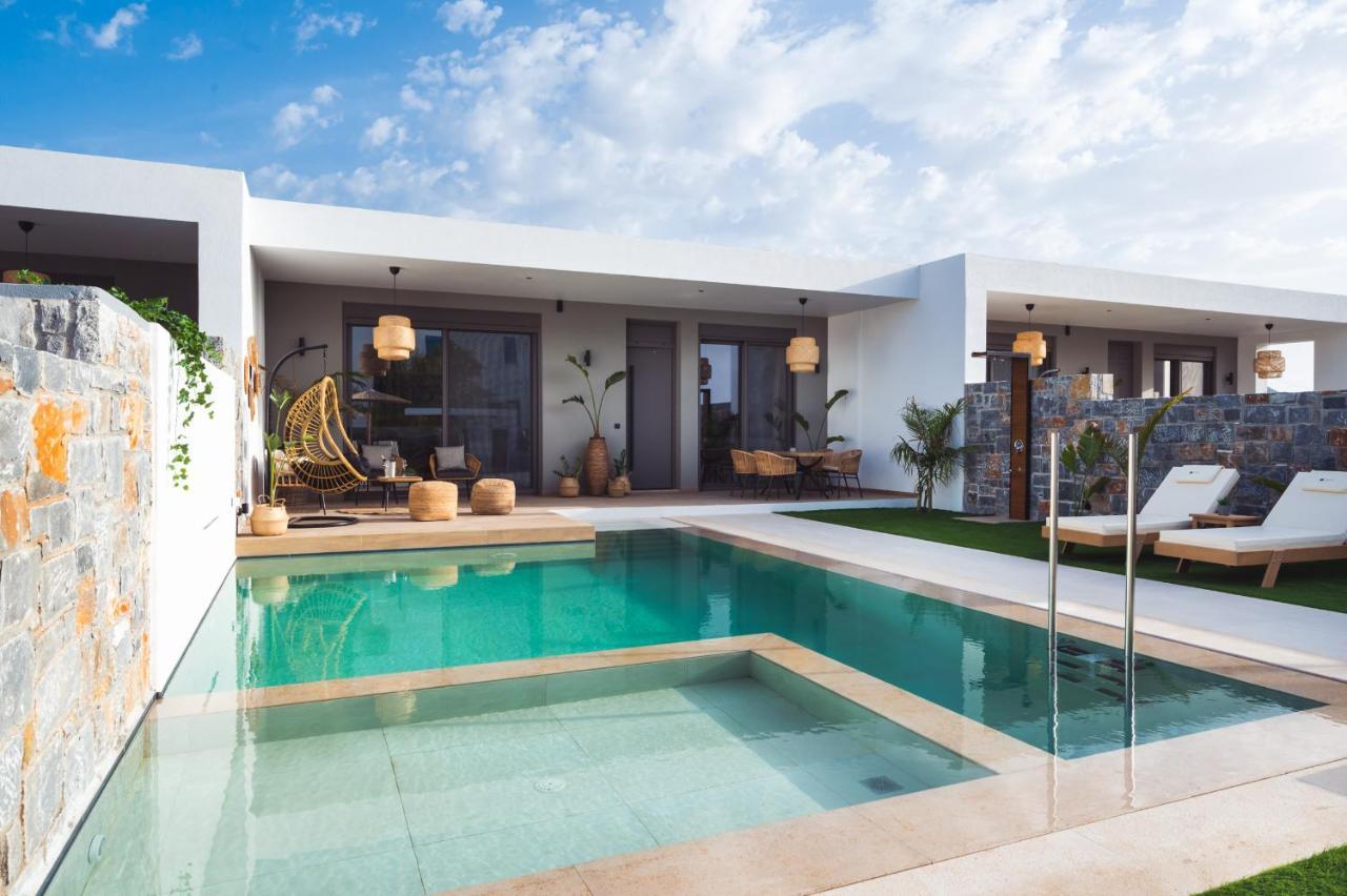 Nagia Luxury Family Villas อนาลิปซี ภายนอก รูปภาพ