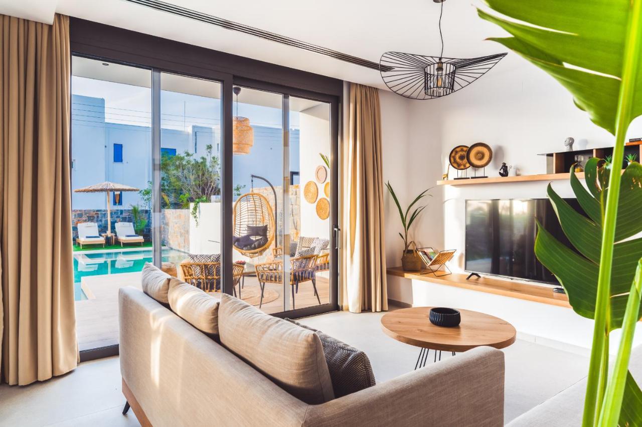 Nagia Luxury Family Villas อนาลิปซี ภายนอก รูปภาพ