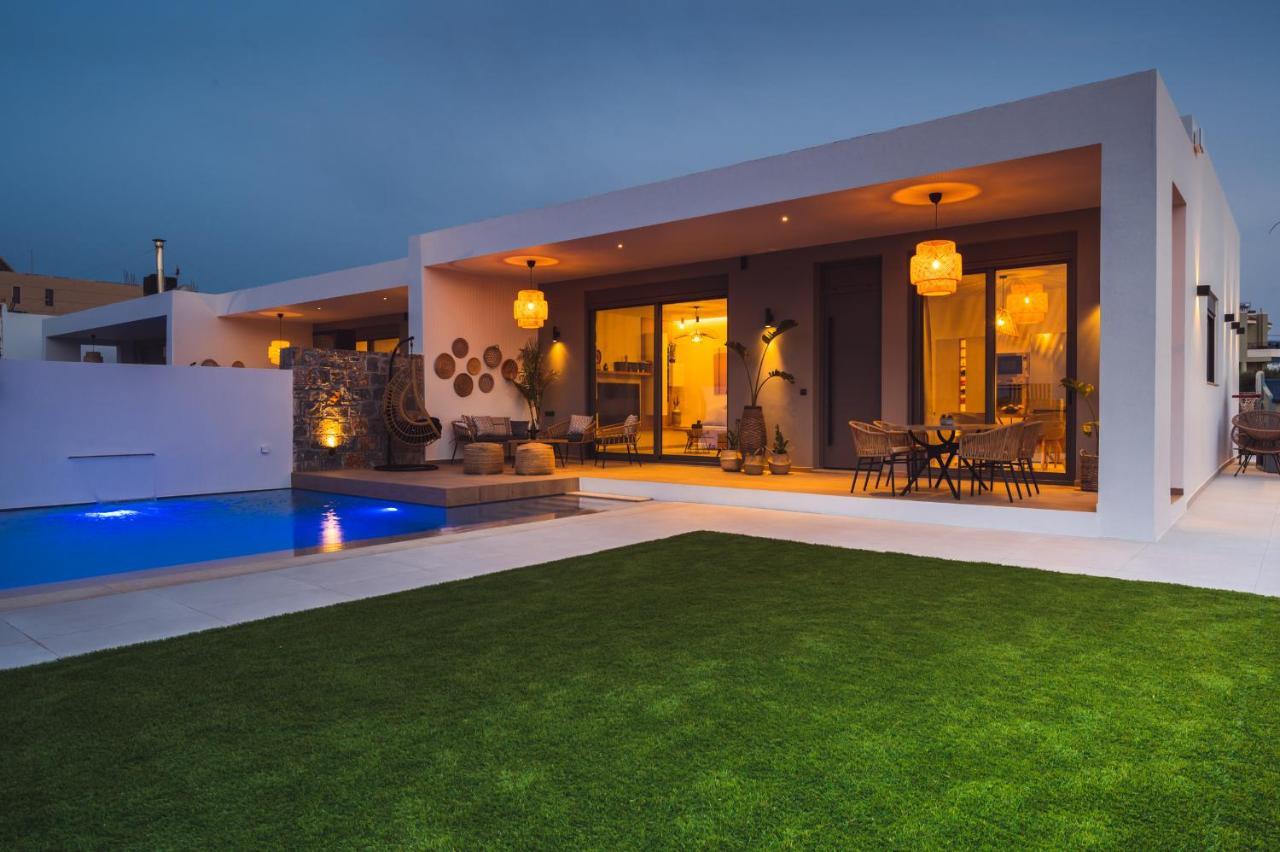 Nagia Luxury Family Villas อนาลิปซี ภายนอก รูปภาพ