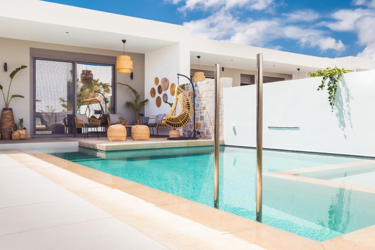 Nagia Luxury Family Villas อนาลิปซี ภายนอก รูปภาพ