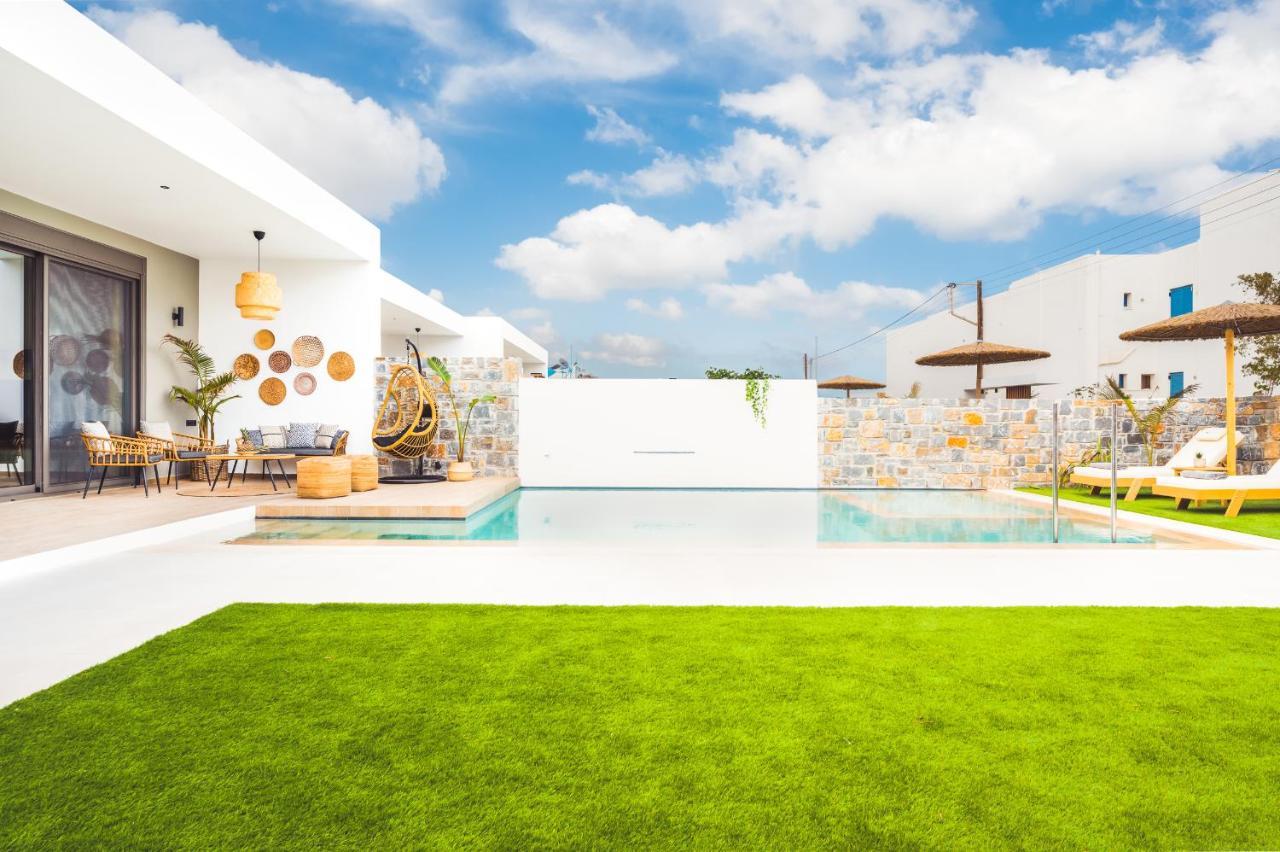 Nagia Luxury Family Villas อนาลิปซี ภายนอก รูปภาพ