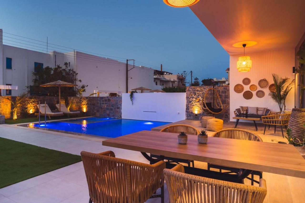 Nagia Luxury Family Villas อนาลิปซี ภายนอก รูปภาพ