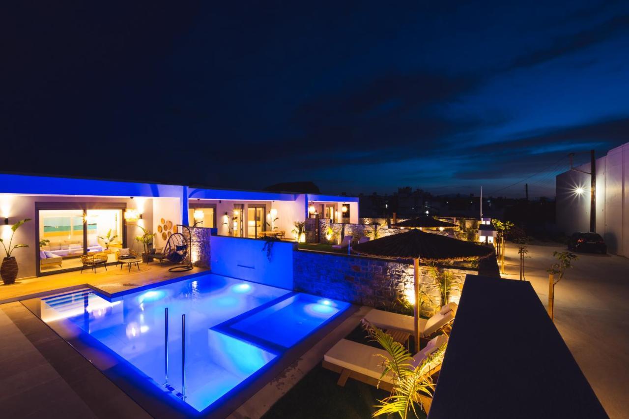 Nagia Luxury Family Villas อนาลิปซี ภายนอก รูปภาพ